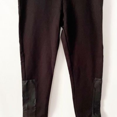 Soft Surroundings Leggings Women's Small High Waisted Stretch Faux Leather